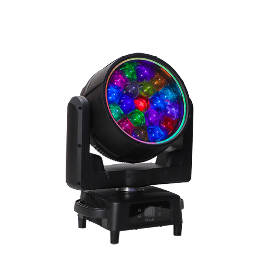 Outdoor Waterproof 19x40w BEE EYE Rotating Pixel Zoom Wash LED Moving Head Light