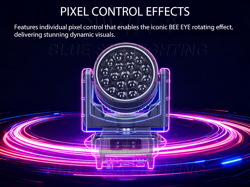 19x40W RGBW Bee Eye Rotating Wash Light
