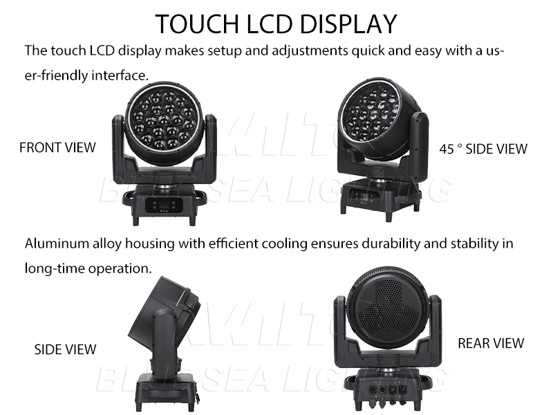 High Power RGBW 19x40W Outdoor Wash Light