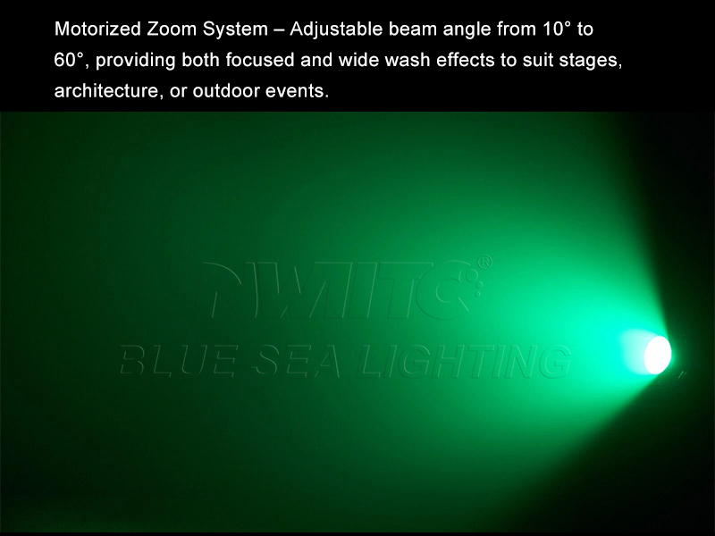 300W outdoor zoom COB LED par light for architectural lighting