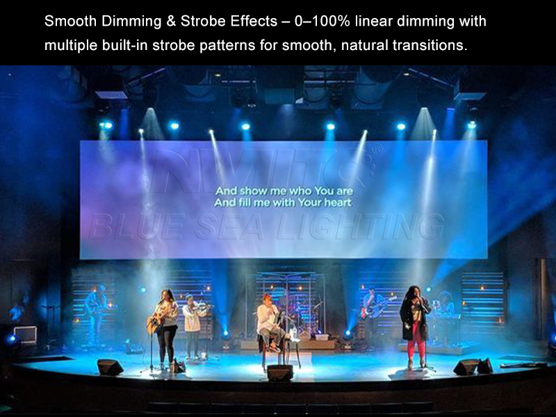 Professional IP65 waterproof LED par light with electronic zoom