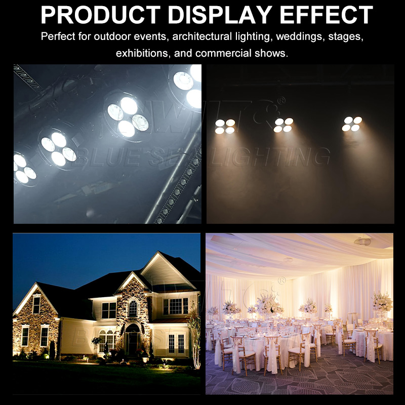 IP65 Outdoor COB LED Par Wash Light