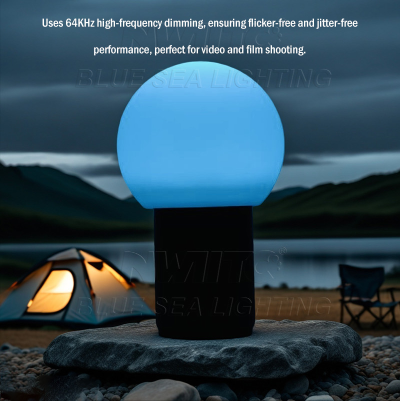 LED uplight color and dimming demonstration