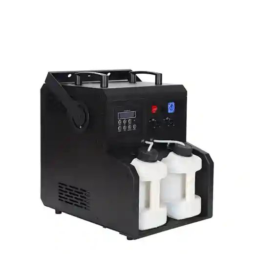 Plastic Two output 900w RGB 3in1 LED Bubble Fog Machine