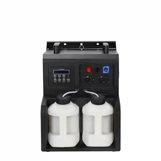 Plastic Two output 900w RGB 3in1 LED Bubble Fog Machine