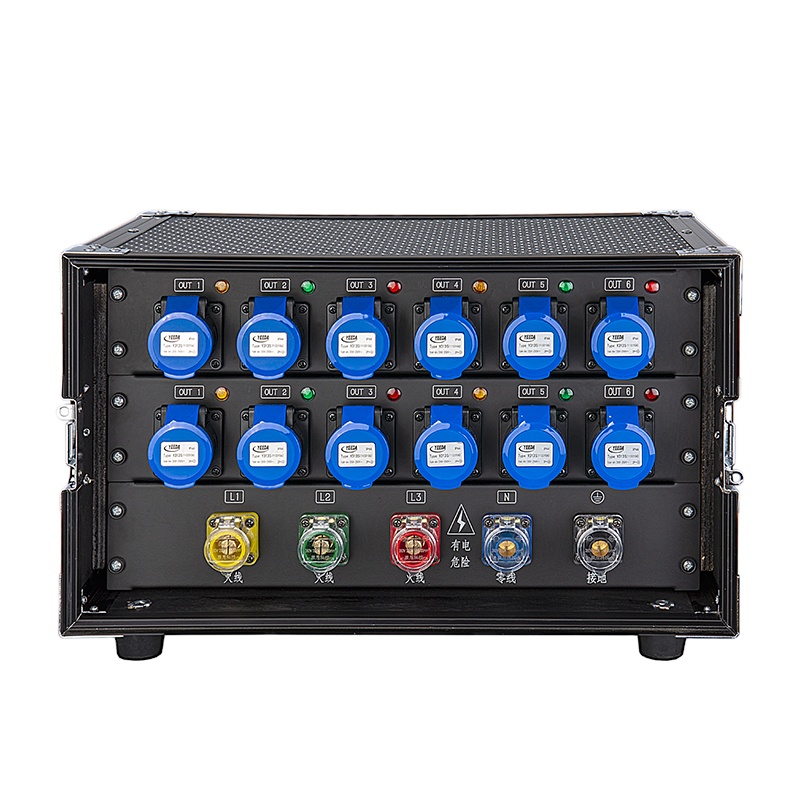 Pro Electrical 12 Road 16A Waterproof Output Power Box Distributor