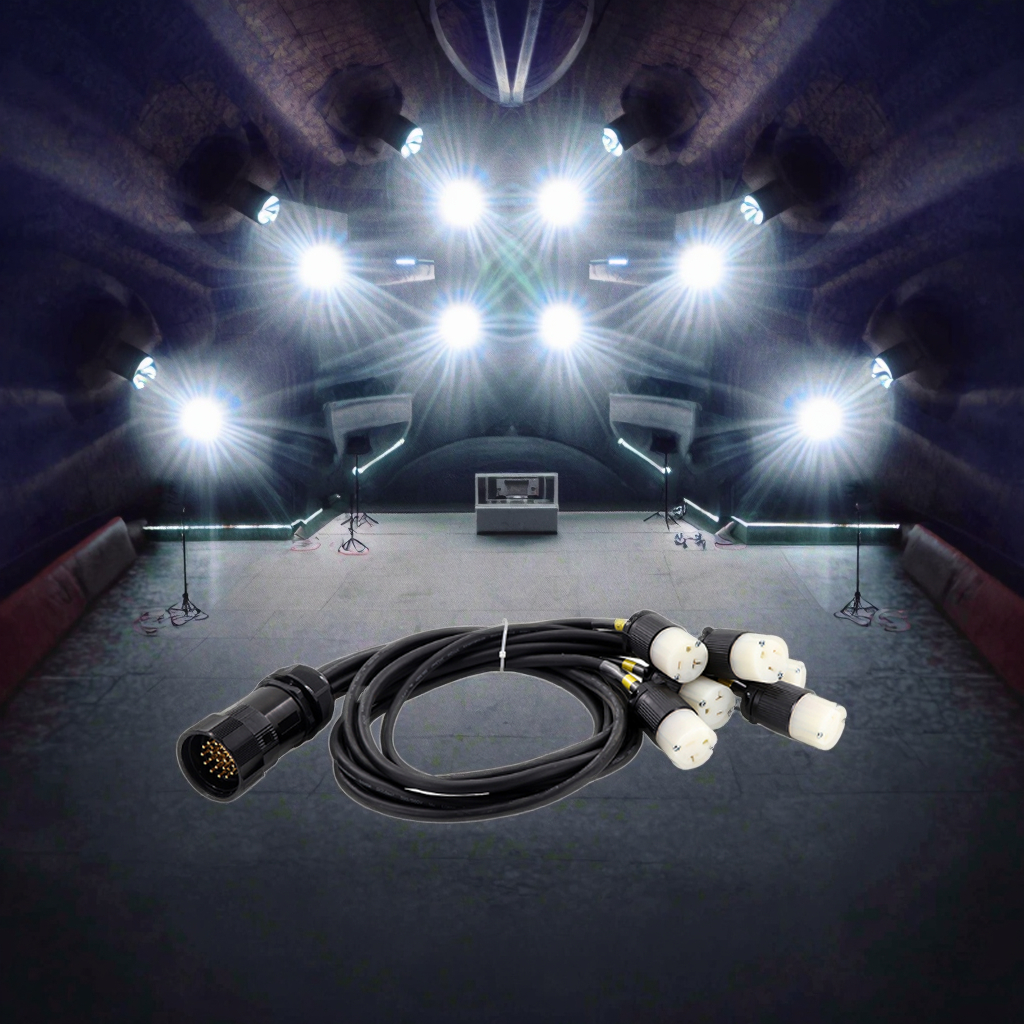 1meter 19 PIN 2.5mm2 Socapex Edison 3 Break-Out