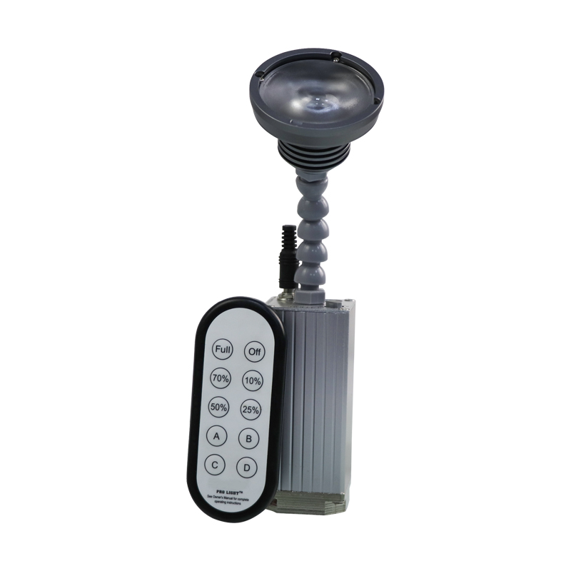 IR Super Strong Magnet Base Zoom 10W Single LED Flashlight Spot Light