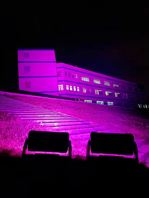 Waterproof Park 60x10w Rgbw 4in1 Led City Color Light with Barndoor