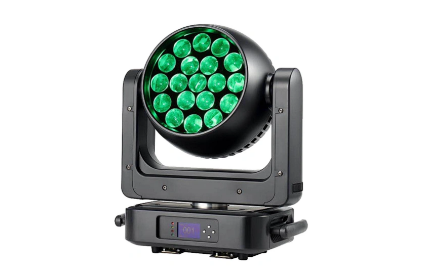 19x25W RGBW Zoom LED Moving Head Wash Light for Stage