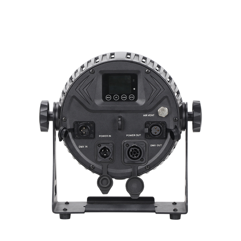 Outdoor  12x18W  RGBWA UV 6in1 LED Par Can Light Aluminum Body DMX512 Control