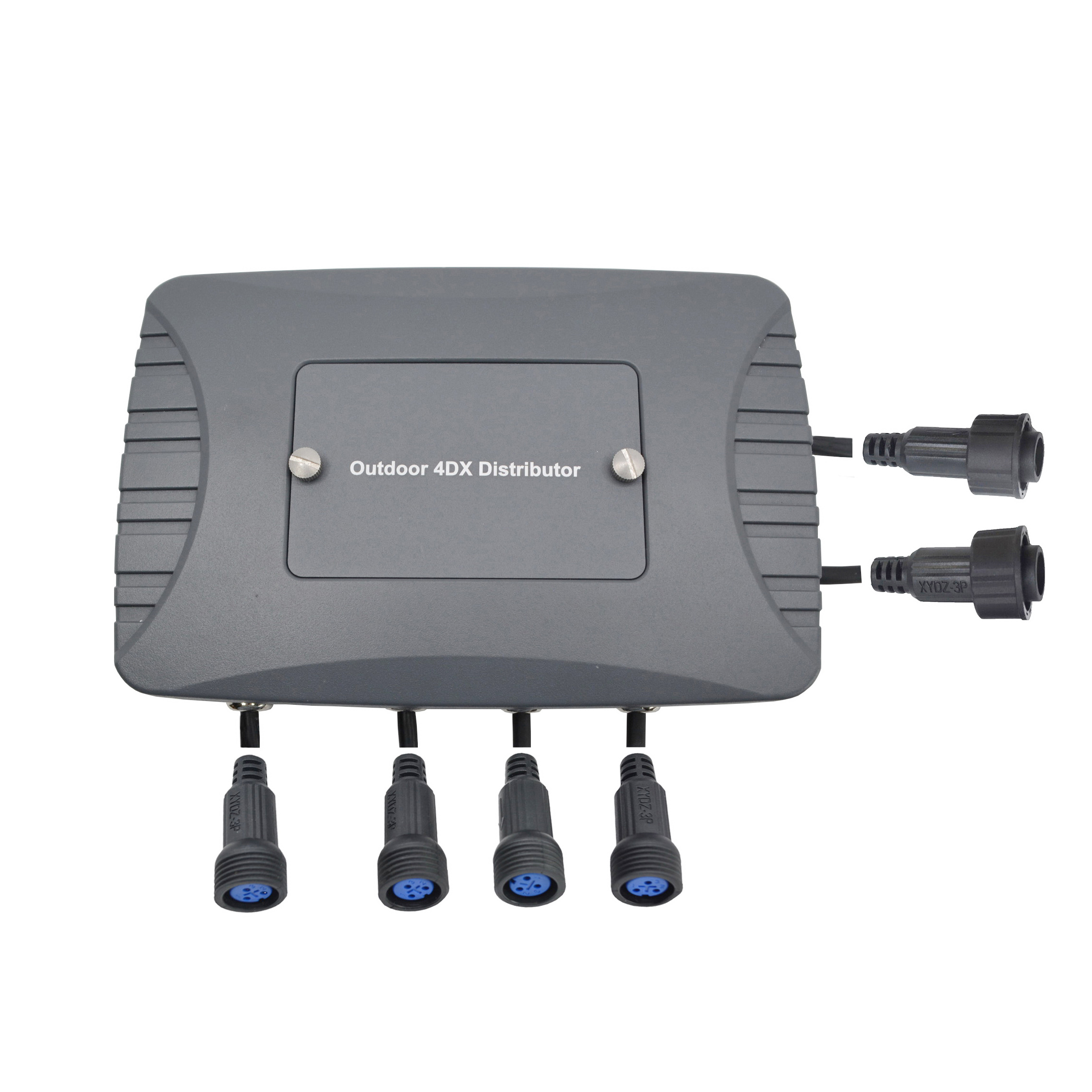 Stage Lighting signal Control 4ch Waterproof 4 Channels Dmx Splitter