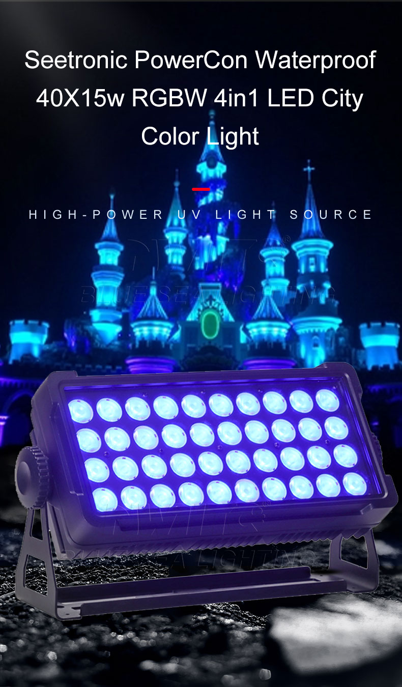 Seetronic 40x15W RGBW LED Stage Light