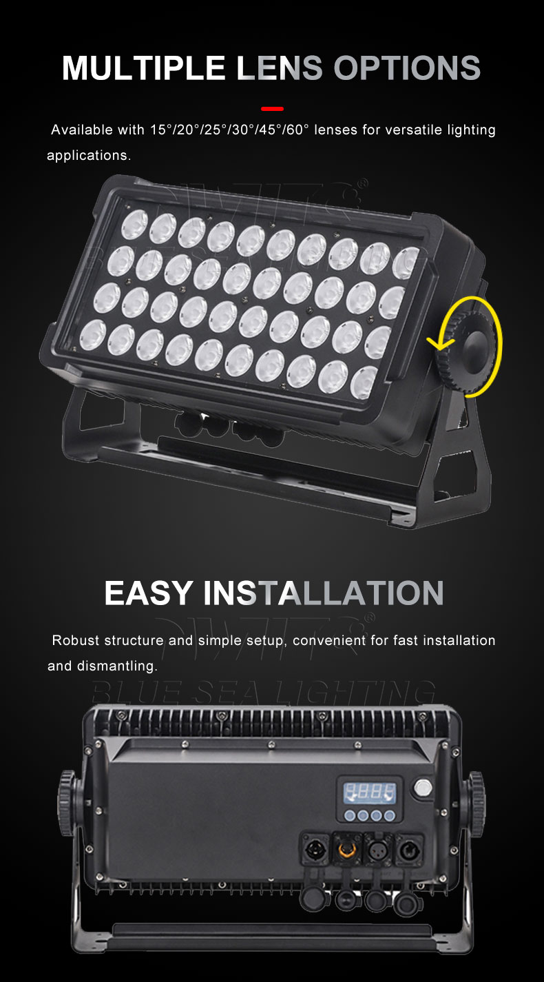 40x15W Waterproof LED Stage Light