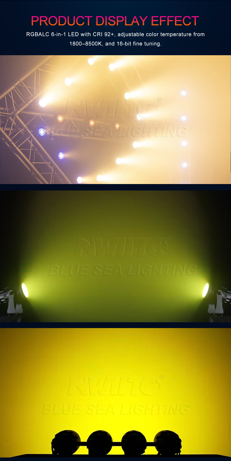 OLED Display Audience Light