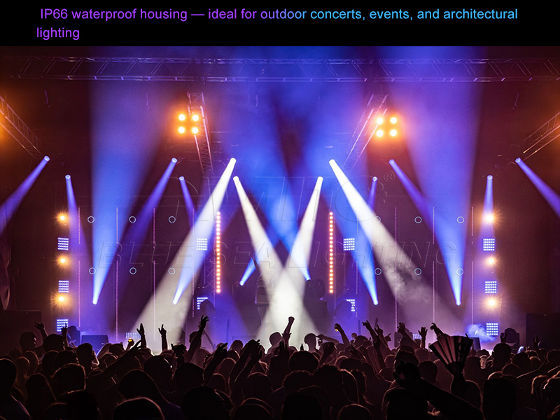 7x7 pixel control stage light