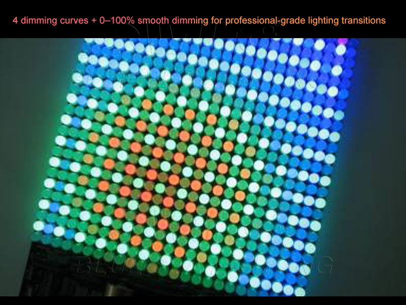 RGBW LED matrix for events