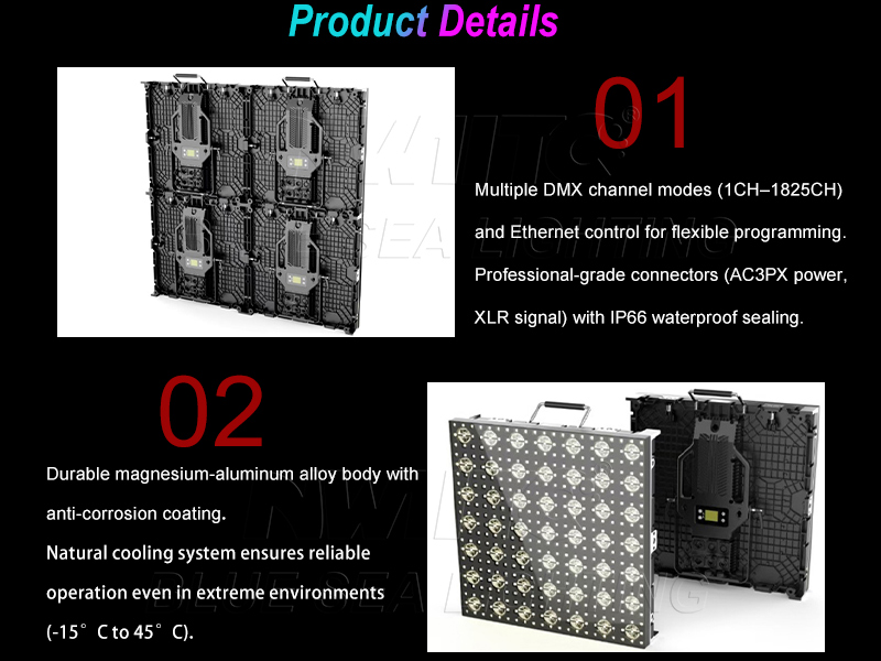 Waterproof LED stage light