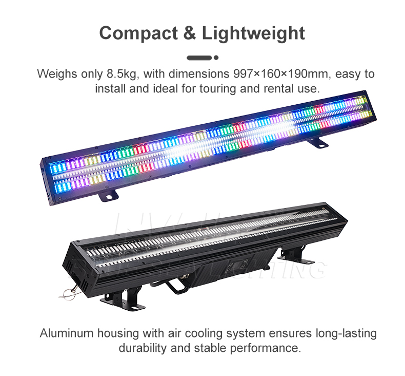 Outdoor 864pcs LED stage strobe 50-60Hz