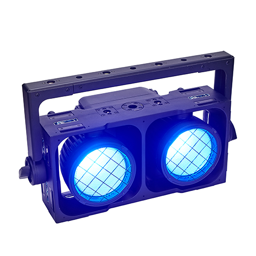 Spliceable Outdoor Waterproof 2x300w COB RGBAW 5in1 LED Audience Light