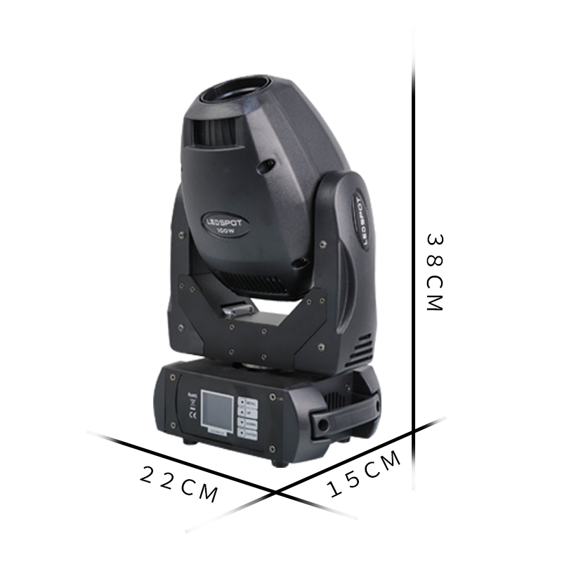 L-55 Party 100w Dmx Mini Gobo Projector Spot Led Moving Head DJ Disco Stage Lights