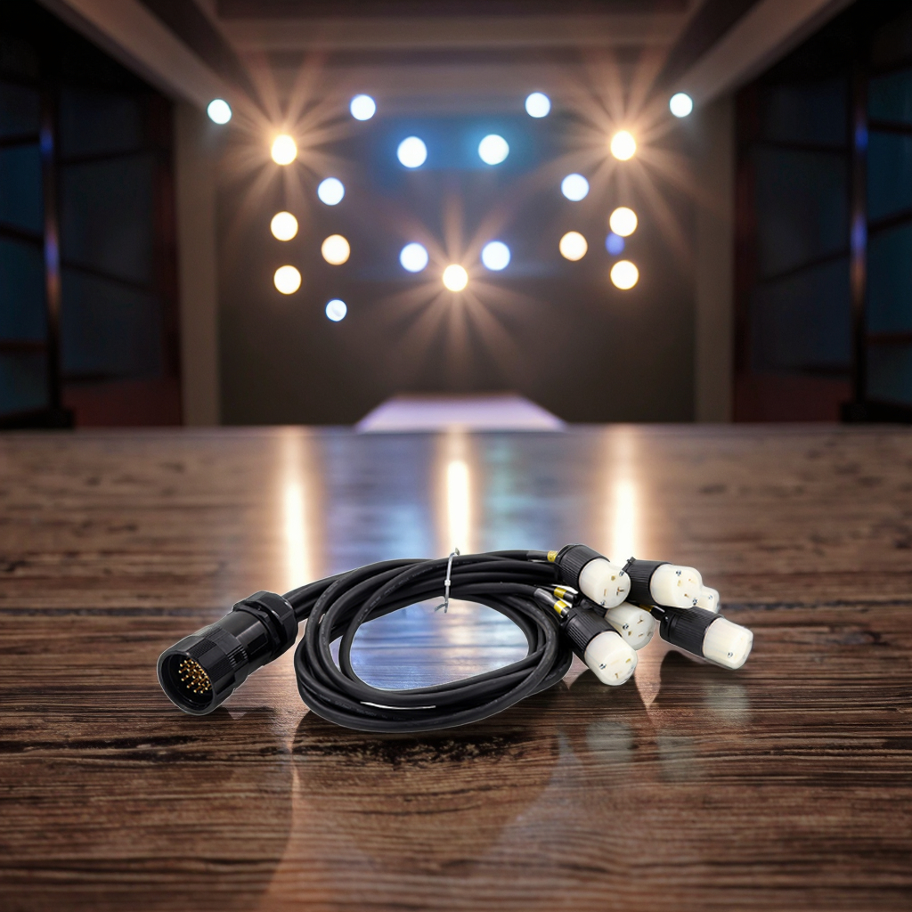 1meter 19 PIN 2.5mm2 Socapex Edison 3 Break-Out