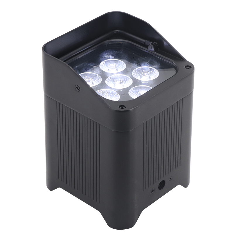 6x18W RGBWA UV 6in1 Battery Wireless LED Par Light – DMX Control for Party, DJ, KTV & Nightclub Stage Lighting
