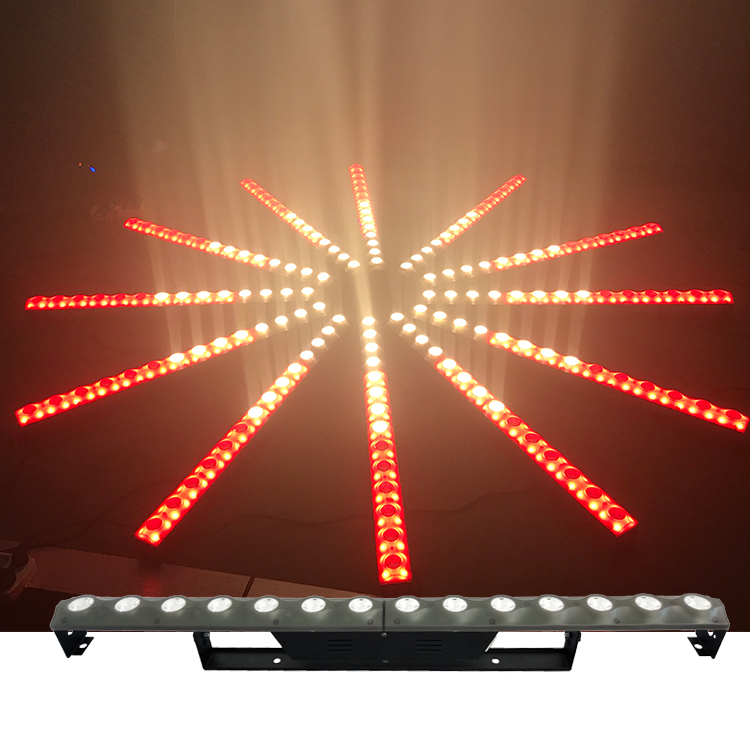 Disco Dj Dmx 14x3W Rgb Led Pixel  Beam bar Wall Washer Stage Light