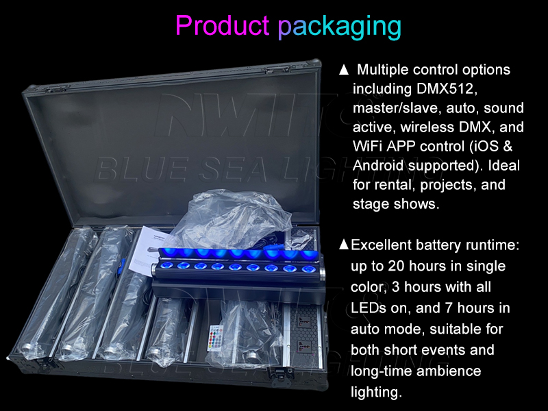 RGBAW+UV uplighting fixture