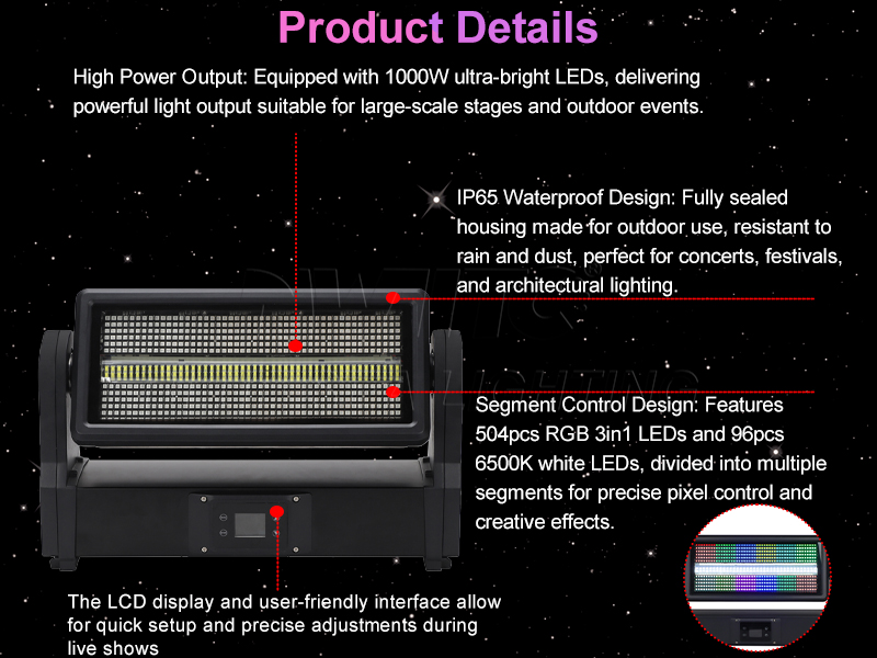 1000W LED Strobe Light