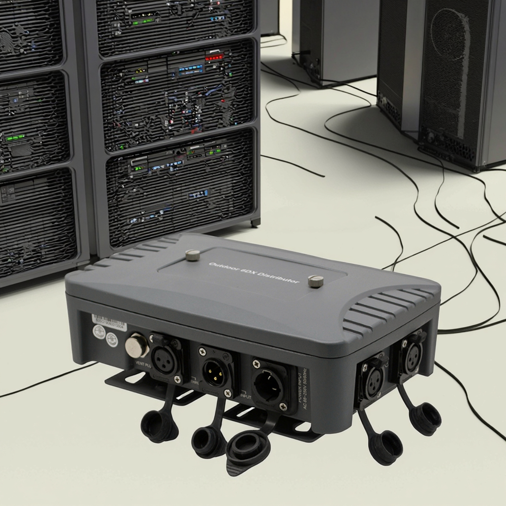 Waterproof 6-Channels DMX Splitter