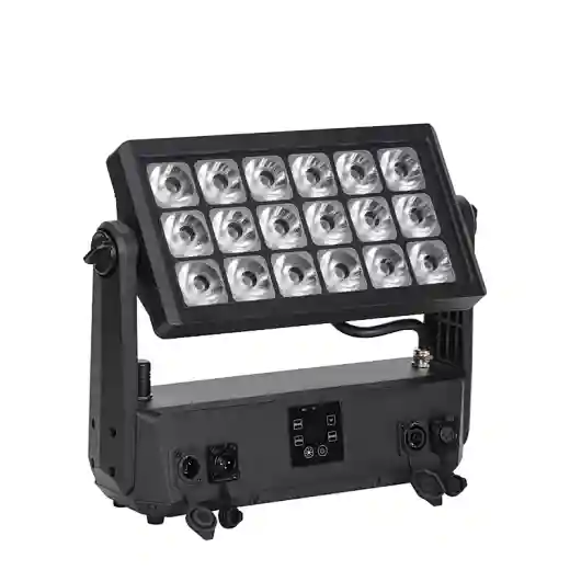 Waterproof Outdoor 18x20w rgbwa uv 6in1 Wireless Battery Powered LED City Color Light