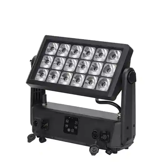 Waterproof Outdoor 18x20w rgbwa uv 6in1 Wireless Battery Powered LED City Color Light