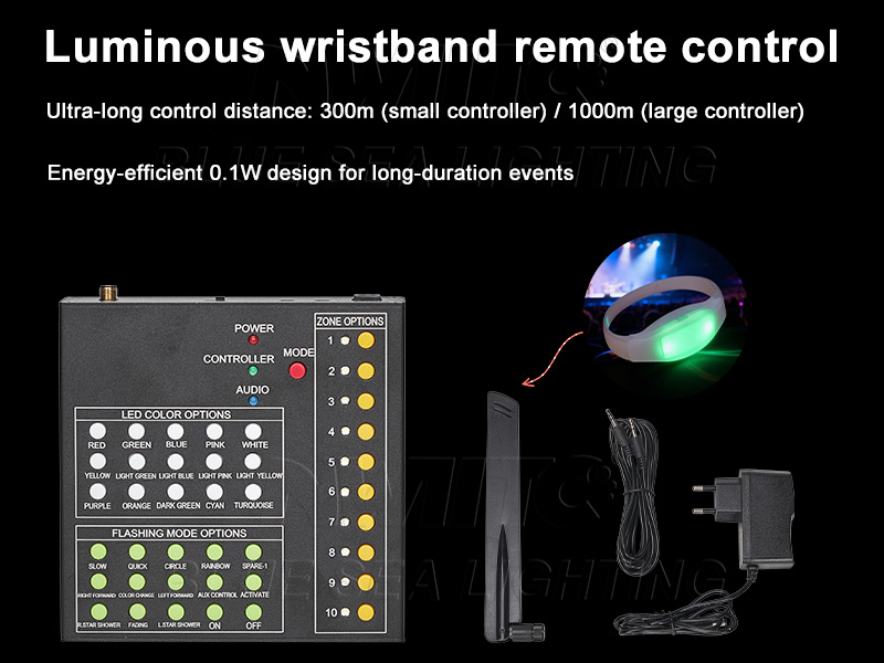 LED Cheer Bracelet for Festivals and Live Events