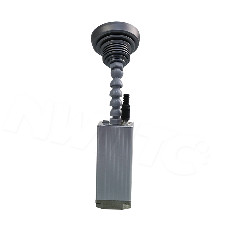 IR Super Strong Magnet Base Zoom 10W Single LED Flashlight Spot Light