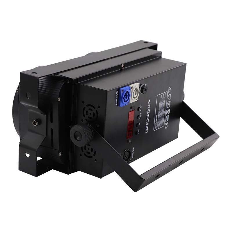 2x100W RGB 3-in-1 LED COB Audience Spotlight