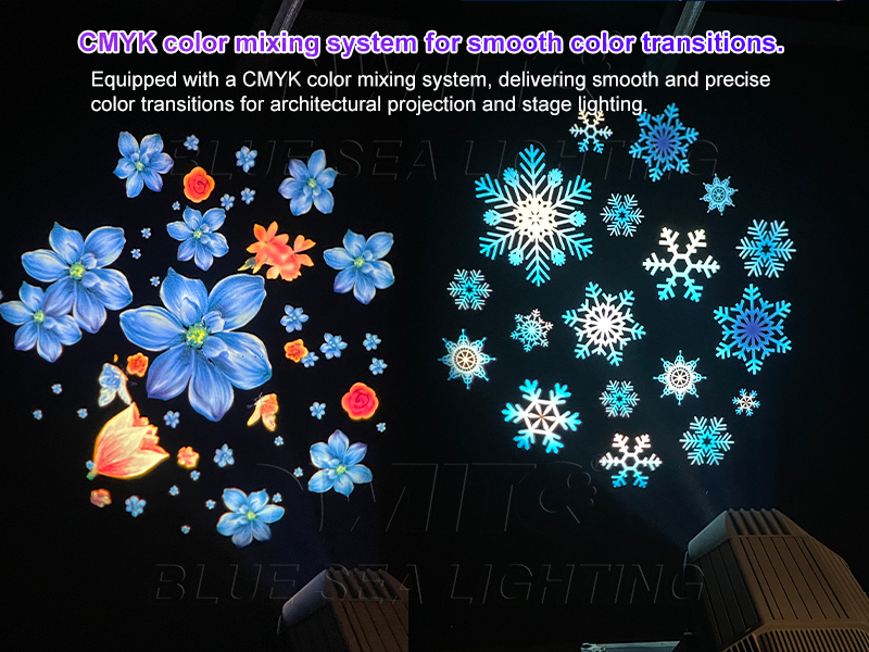 Zoom IP 600W 700W Outdoor Gobo Projection Light