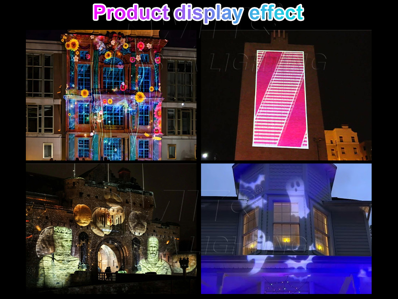 Professional Outdoor Gobo Projector Light IP66