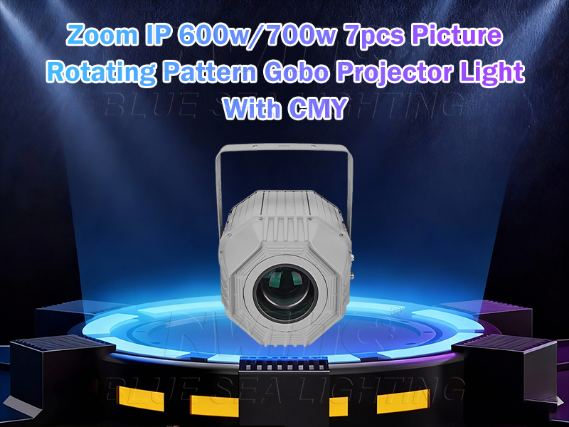 Zoom IP 600W 700W Gobo Projector Light
