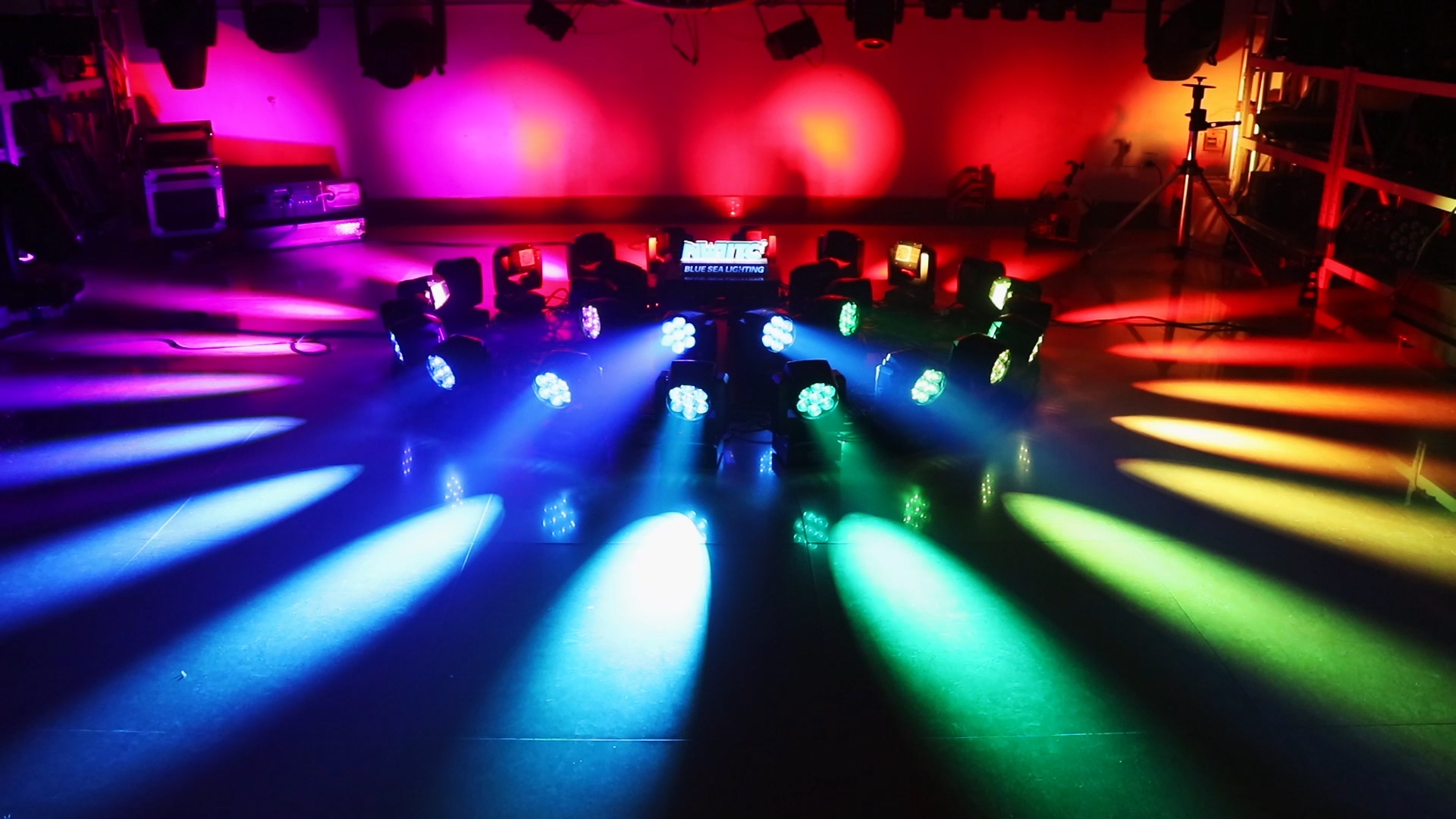 Mini 7x12W LED Moving Head Stage DJ Light