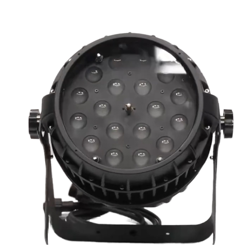 Waterproof 18x18W RGBWA+UV LED Par Light with Zoom for Stage & DJ