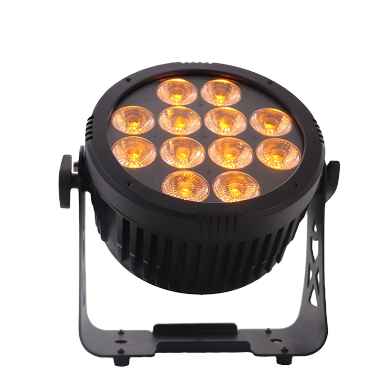 Waterproof 12x18W RGBWA UV 6in1 Battery Powered Wifi App & DMX Wireless LED Par Light for Stage Entertainment