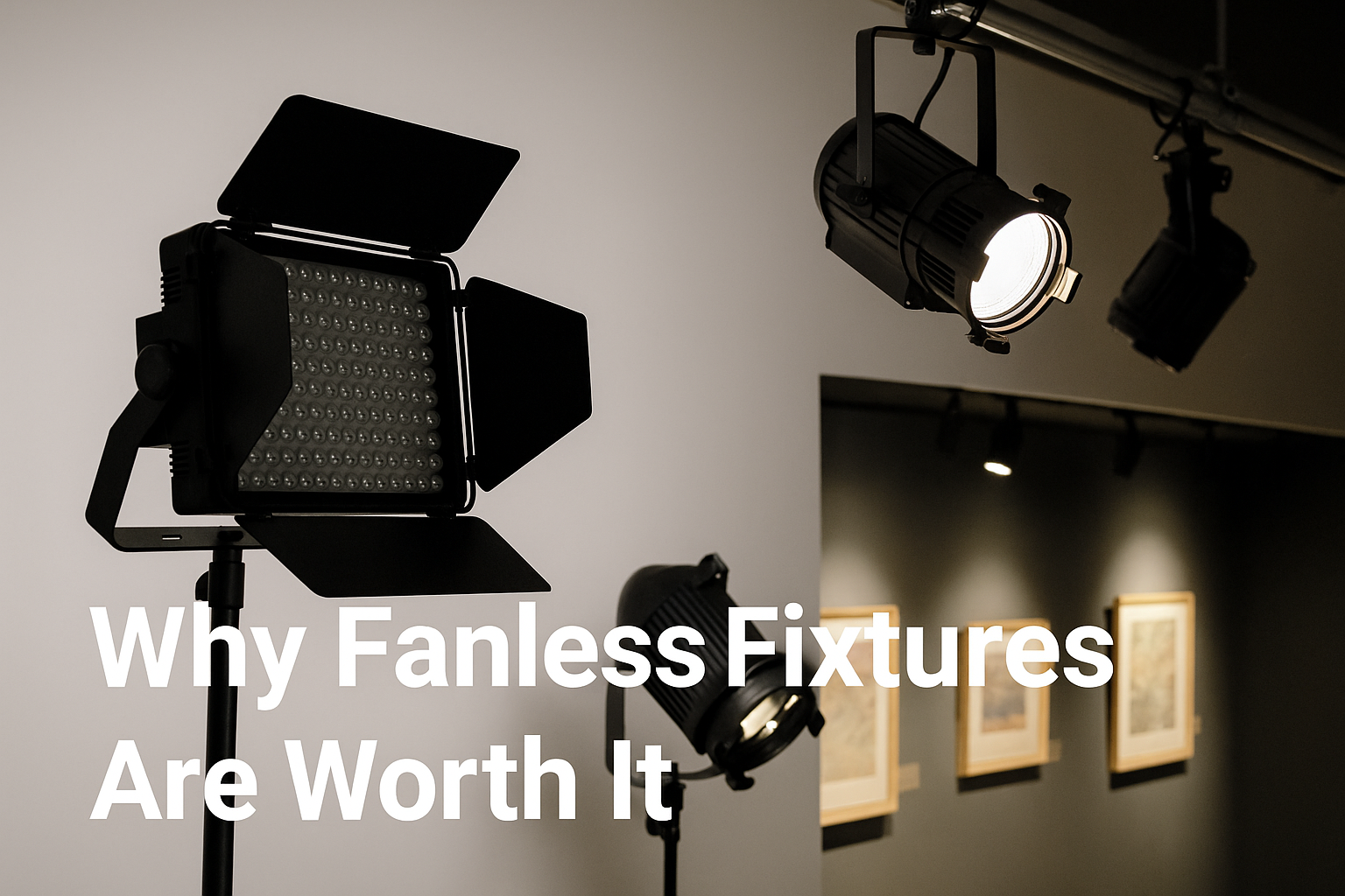 Why Fanless Fixtures Are Worth It