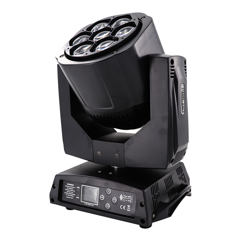 Mini 7x15w BEE EYE Rotating LED Moving Head Light With Zoom