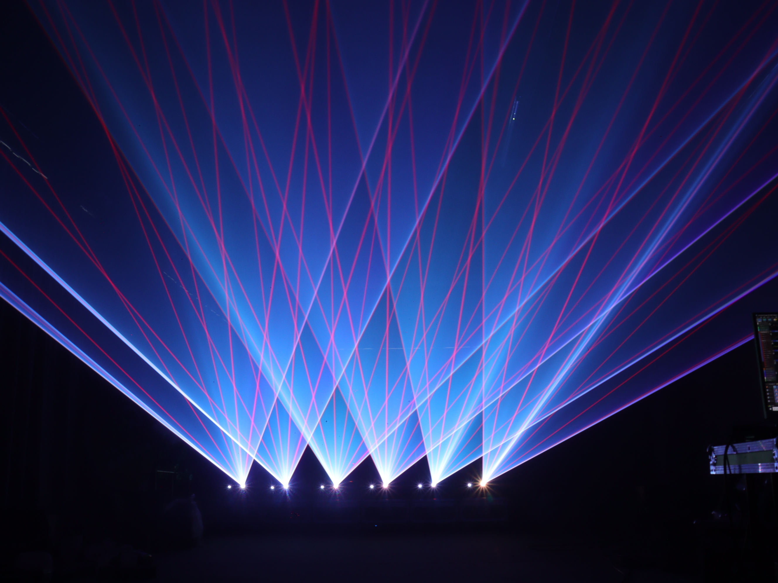 Waterproof 40w RGB Animation Laser Lights for Outdoor Events