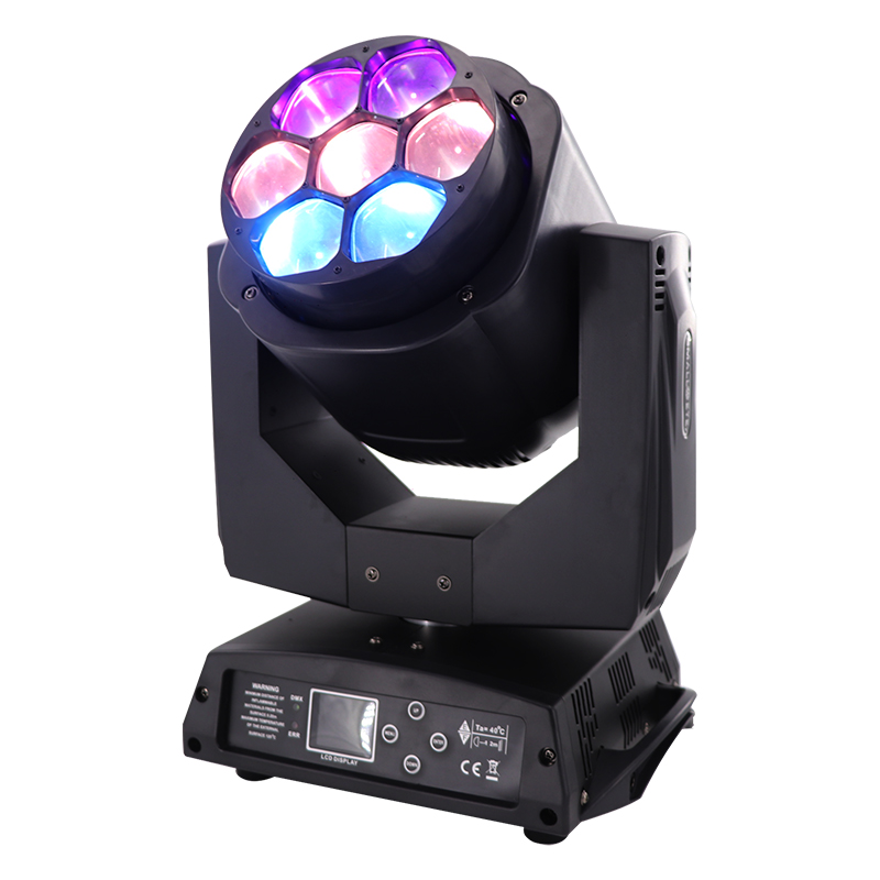 Mini 7x15w BEE EYE Rotating LED Moving Head Light With Zoom