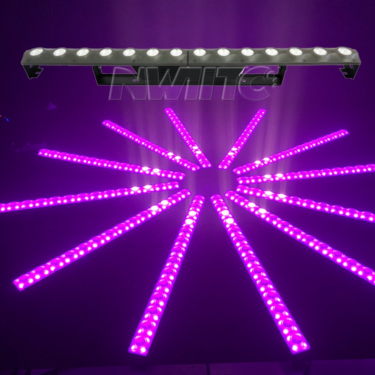 DJ 14x3W Warm White RGB 5050SMD Pixel Wall Washer Led Beam bar Light