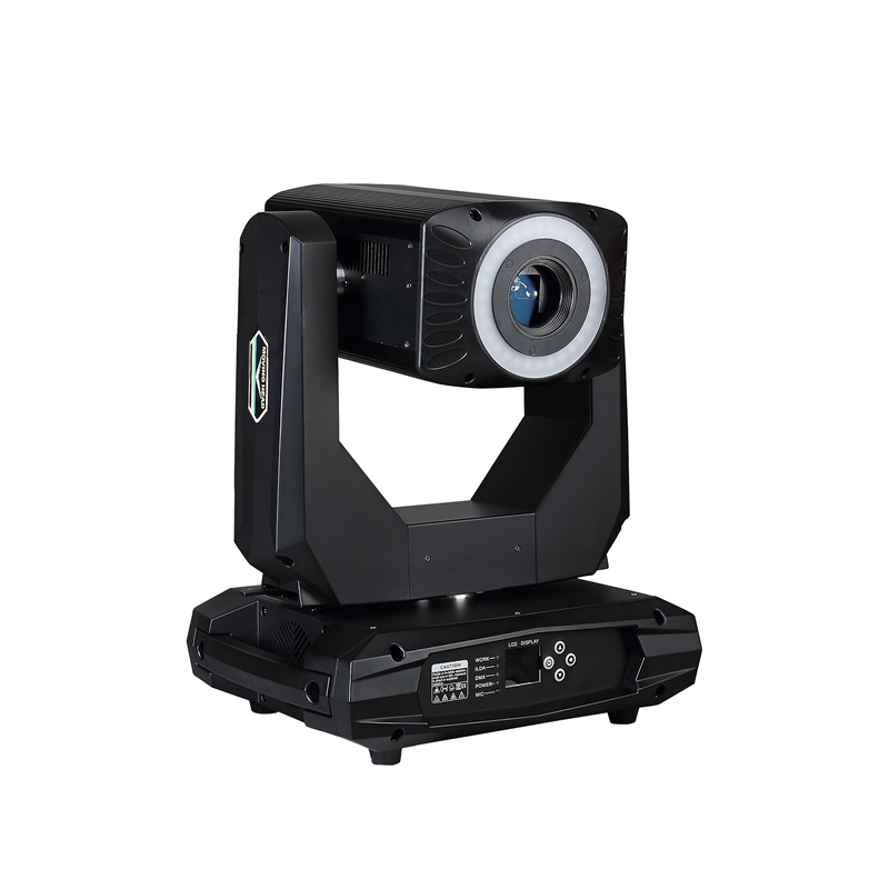 DJ Disco halo Ring 6w Animation RGB 3in1 Moving Head Laser Light