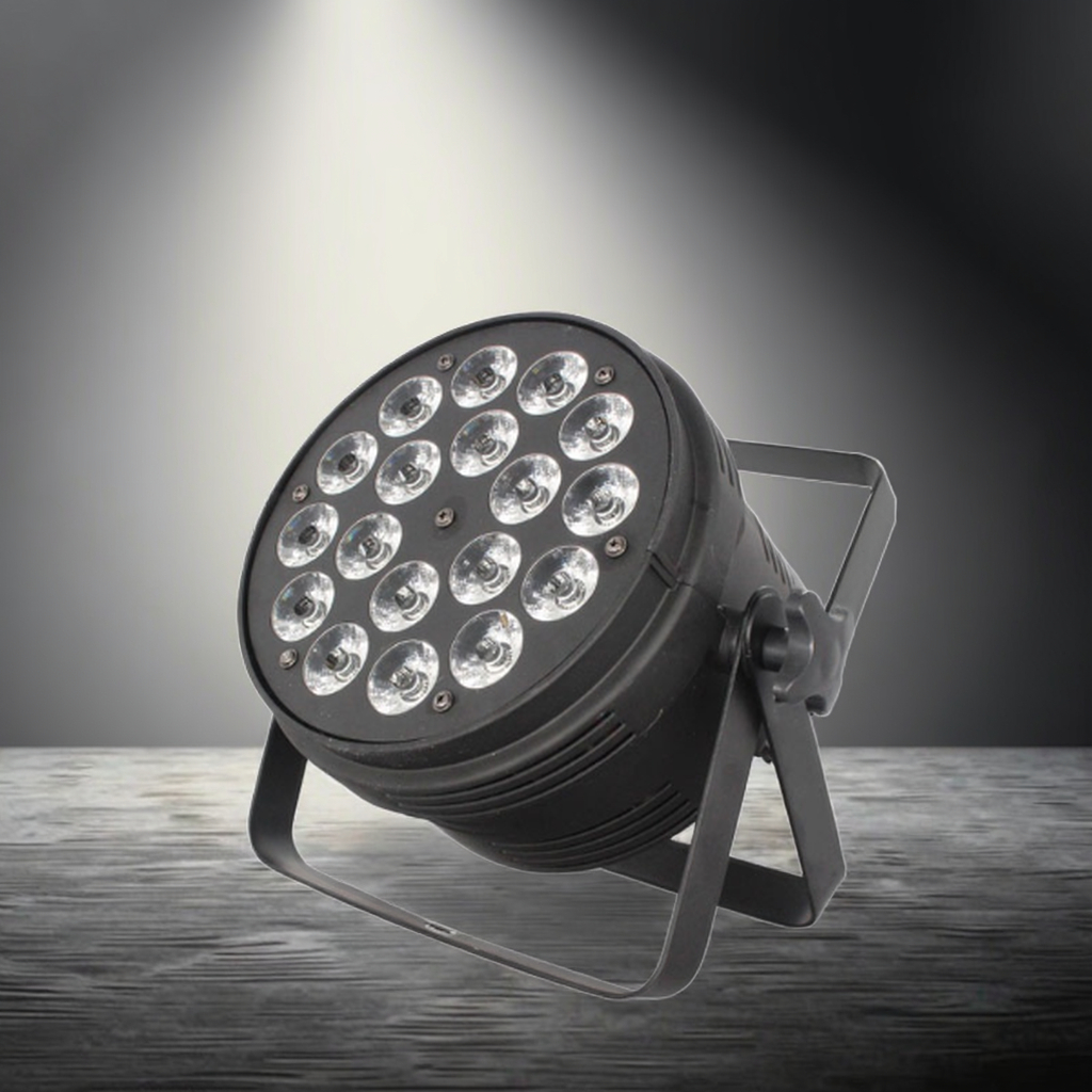 18x10W RGBW Uplight LED Flat Par Can for DJ & Wedding Lighting