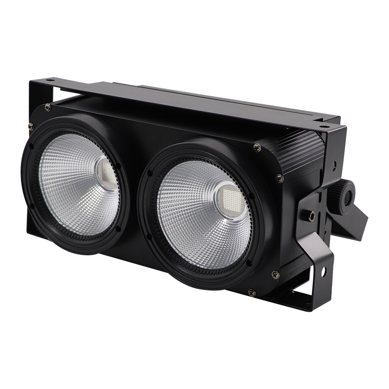 2x100W RGB 3-in-1 LED COB Audience Spotlight